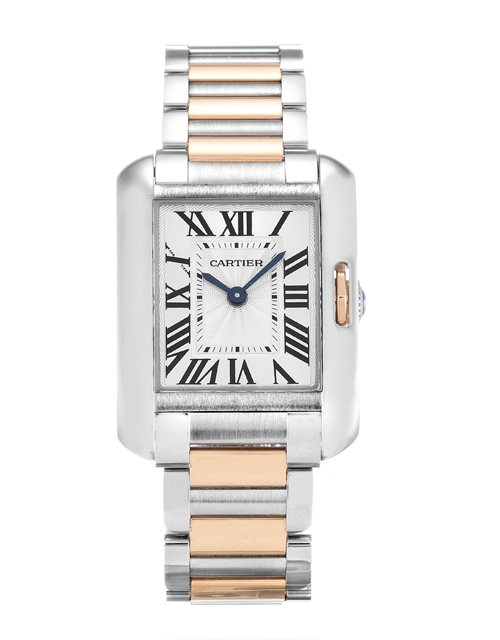 Replika Klokker Cartier Tank Anglaise W5310036
