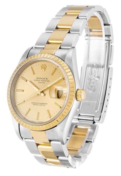 Replika Klokker Rolex Oyster Perpetual Date 15223 - Image 2